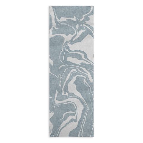 Emanuela Carratoni Abstract Liquid Texture Yoga Towel