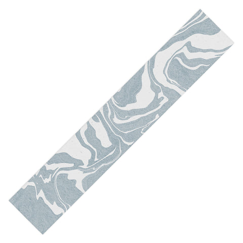 Emanuela Carratoni Abstract Liquid Texture Table Runner