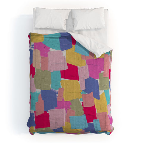 Emanuela Carratoni Abstract Painting 2 Comforter