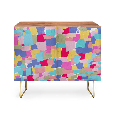 Emanuela Carratoni Abstract Painting 2 Credenza