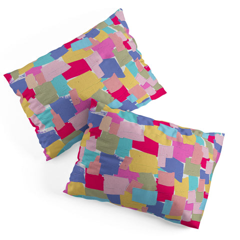 Emanuela Carratoni Abstract Painting 2 Pillow Shams