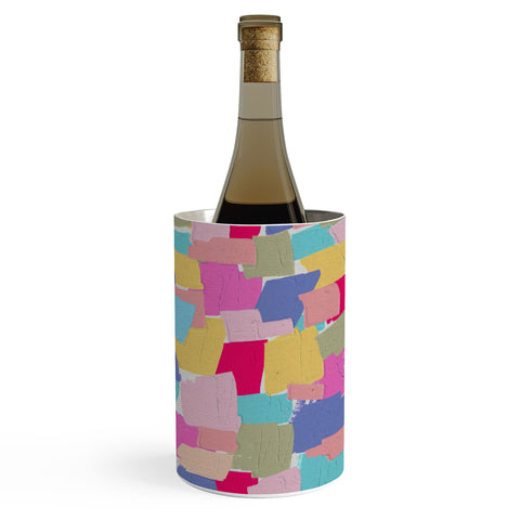 Emanuela Carratoni Abstract Painting 2 Wine Chiller