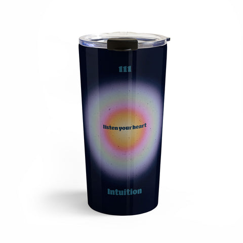 Emanuela Carratoni Angel Numbers Intuition 111 Travel Mug