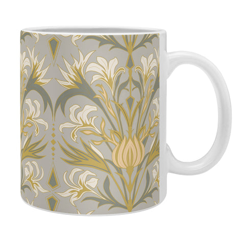 Emanuela Carratoni Art Deco Flowers Coffee Mug