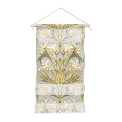 Emanuela Carratoni Art Deco Flowers Wall Hanging Portrait