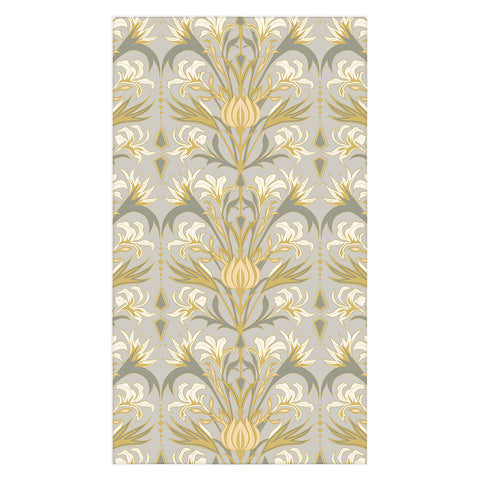 Emanuela Carratoni Art Deco Flowers Tablecloth