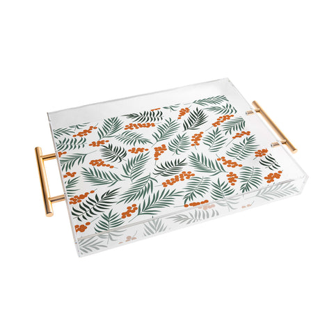 Emanuela Carratoni Autumnal Berries Acrylic Tray