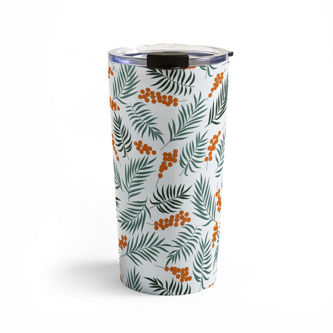 Emanuela Carratoni Autumnal Berries Travel Mug