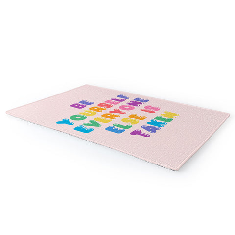 Emanuela Carratoni Be Always Yourself Area Rug