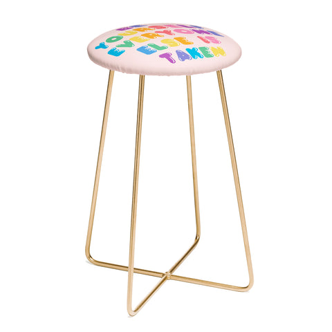 Emanuela Carratoni Be Always Yourself Counter Stool
