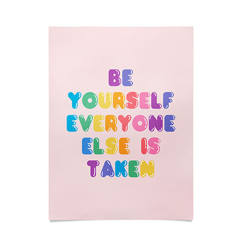 Emanuela Carratoni Be Always Yourself Poster