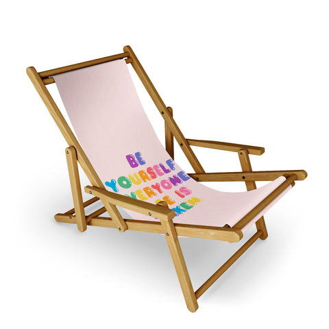 Emanuela Carratoni Be Always Yourself Sling Chair