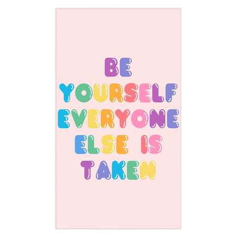 Emanuela Carratoni Be Always Yourself Tablecloth