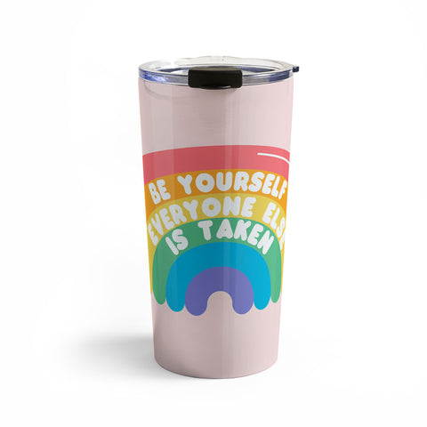 Emanuela Carratoni Be Yourself Everyone Travel Mug