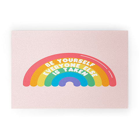 Emanuela Carratoni Be Yourself Everyone Welcome Mat