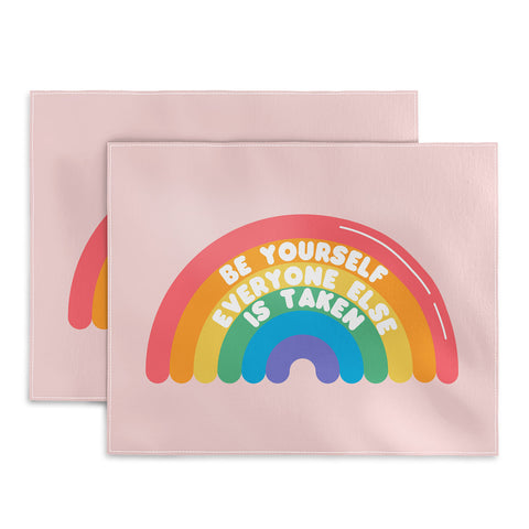 Emanuela Carratoni Be Yourself Everyone Placemat