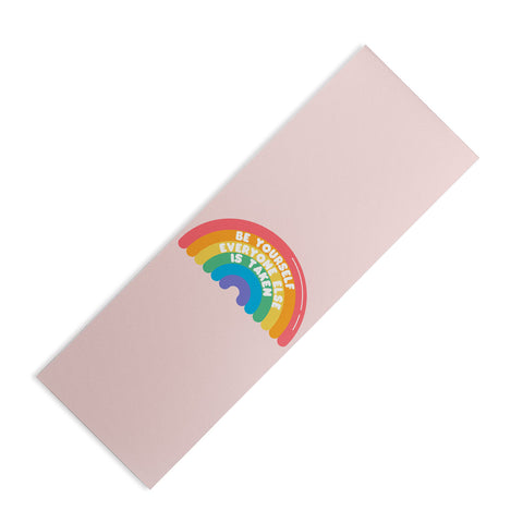 Emanuela Carratoni Be Yourself Everyone Yoga Mat