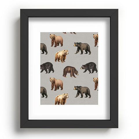 Emanuela Carratoni Bears Theme Recessed Framing Rectangle