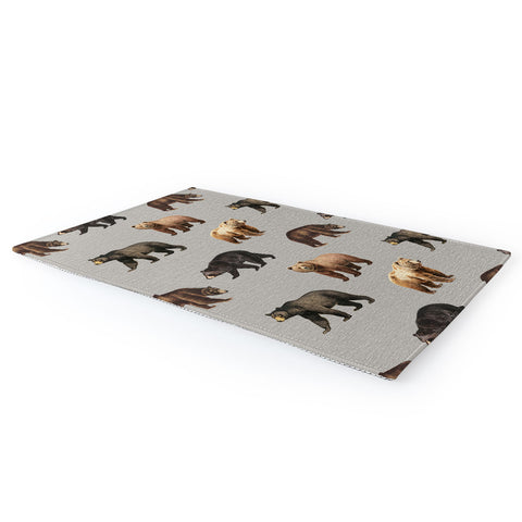 Emanuela Carratoni Bears Theme Area Rug