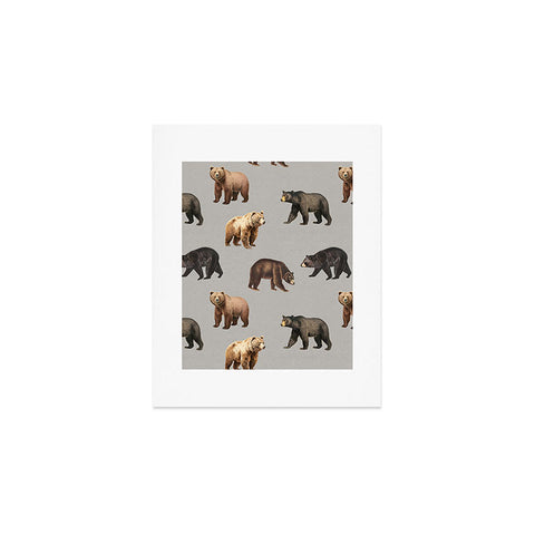 Emanuela Carratoni Bears Theme Art Print
