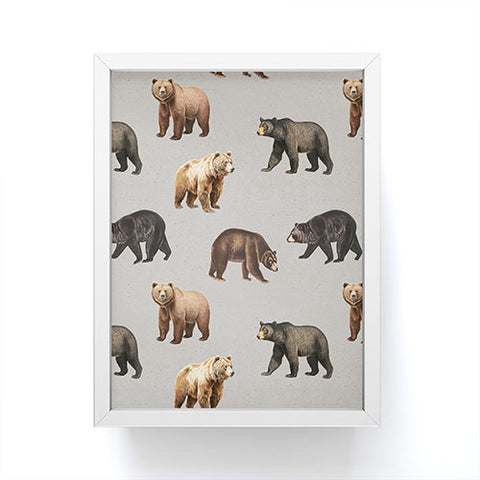 Emanuela Carratoni Bears Theme Framed Mini Art Print