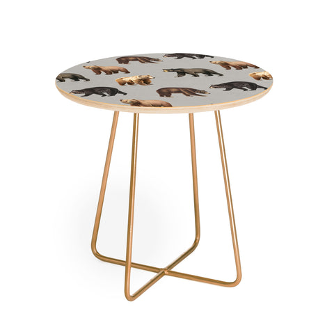 Emanuela Carratoni Bears Theme Round Side Table
