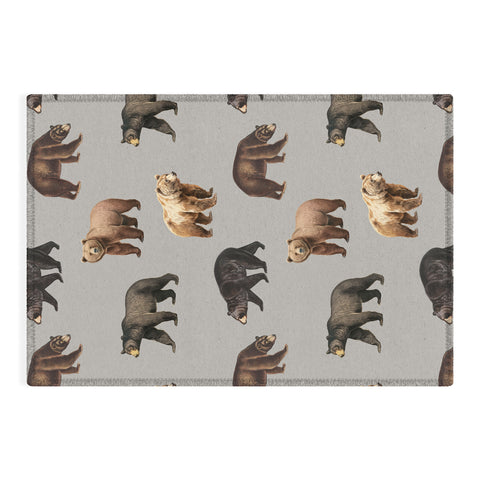 Emanuela Carratoni Bears Theme Outdoor Rug