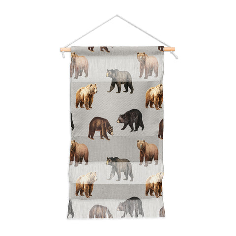 Emanuela Carratoni Bears Theme Wall Hanging Portrait