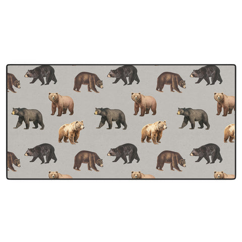 Emanuela Carratoni Bears Theme Desk Mat
