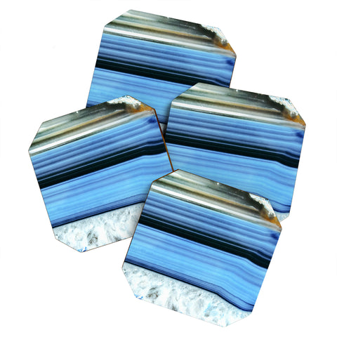Emanuela Carratoni Blue Shadows Coaster Set
