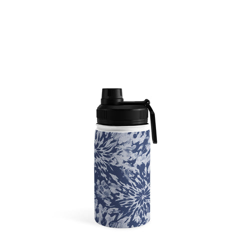 Emanuela Carratoni Blue Tie Dye Water Bottle