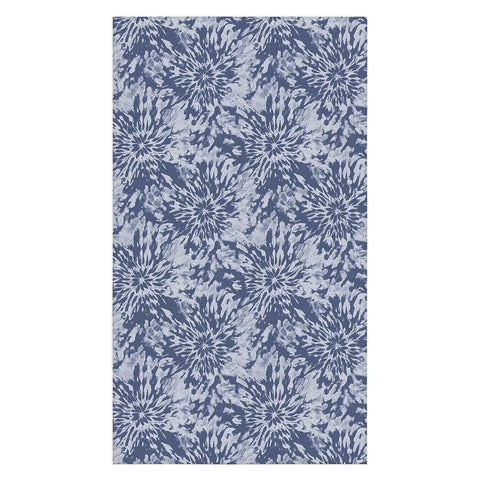 Emanuela Carratoni Blue Tie Dye Tablecloth