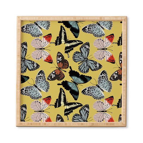 Emanuela Carratoni Boho Butterflies Framed Wall Art