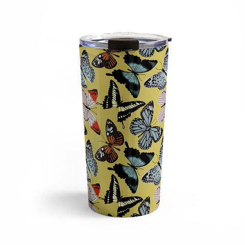 Emanuela Carratoni Boho Butterflies Travel Mug
