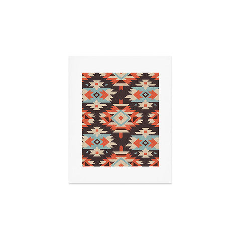 Emanuela Carratoni Boho Ikat Art Print