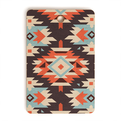 Emanuela Carratoni Boho Ikat Cutting Board Rectangle