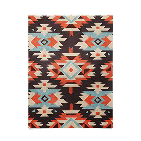 Emanuela Carratoni Boho Ikat Poster