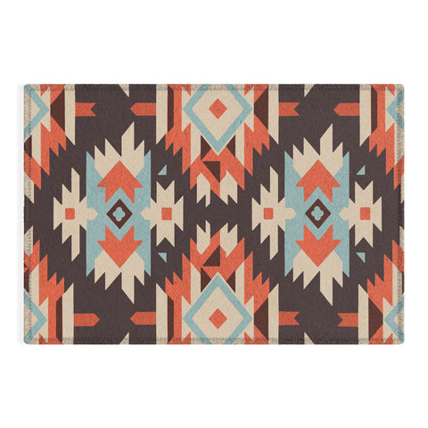 Emanuela Carratoni Boho Ikat Outdoor Rug