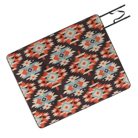 Emanuela Carratoni Boho Ikat Picnic Blanket