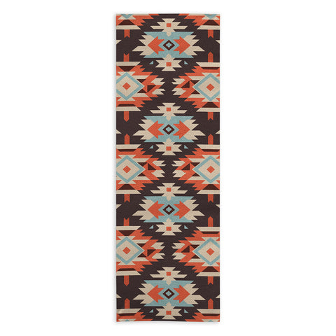 Emanuela Carratoni Boho Ikat Yoga Towel