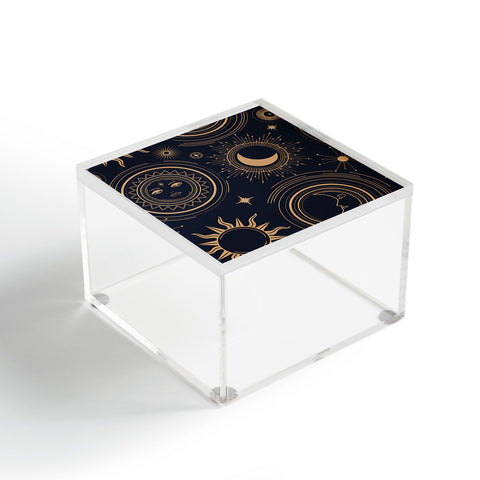 Emanuela Carratoni Boho Moon and Sun Acrylic Box