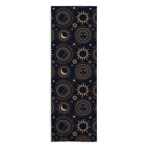 Emanuela Carratoni Boho Moon and Sun Yoga Towel
