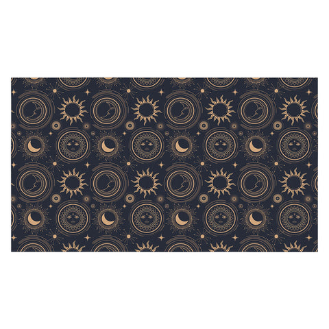 Emanuela Carratoni Boho Moon and Sun Tablecloth