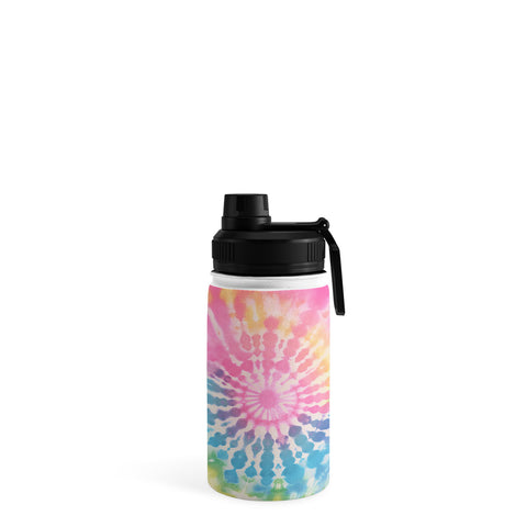 Emanuela Carratoni Boho Rainbow Tie Dye Water Bottle