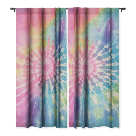 Emanuela Carratoni Boho Rainbow Tie Dye Blackout Non Repeat