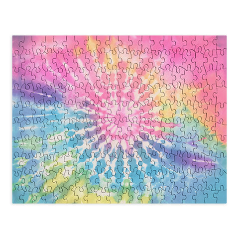 Emanuela Carratoni Boho Rainbow Tie Dye Puzzle