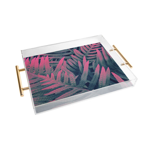 Emanuela Carratoni Bold Ferns Acrylic Tray