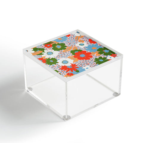 Emanuela Carratoni Bold Flowers Acrylic Box
