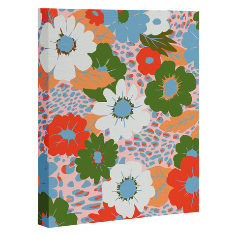 Emanuela Carratoni Bold Flowers Art Canvas