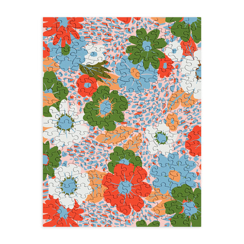 Emanuela Carratoni Bold Flowers Puzzle